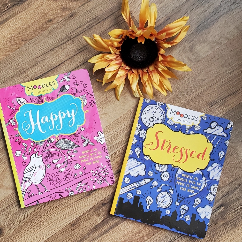 Moodles Stressed & Happy Self-Help Books